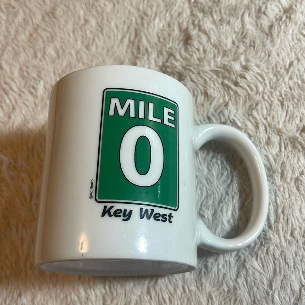Key West mile zero mug